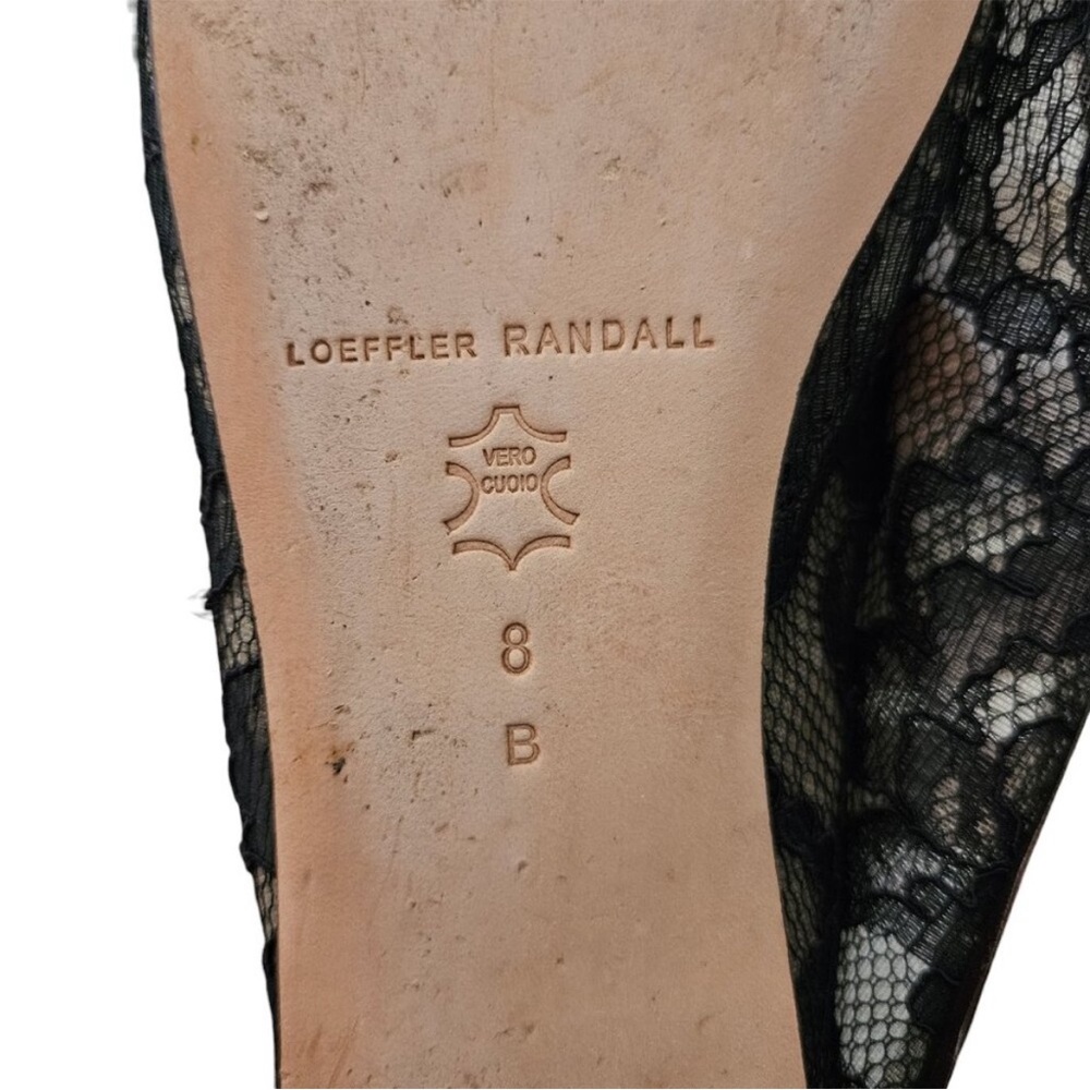 Loeffler Randall Black Lace Flats - Picture 10 of 10